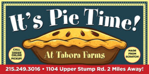 It's Pie Time Bus Shelter Ad