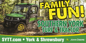 Southern York Turf and Tractor Bus Shelter Ad